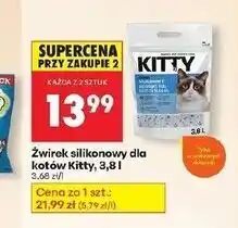 Biedronka Żwirek silikonowy Kitty oferta