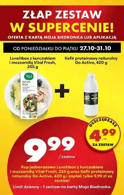 Biedronka Kefir Go Active oferta