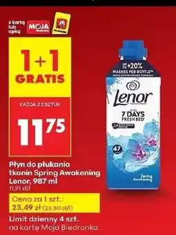 Biedronka Płyn do płukania spring awakening Lenor oferta