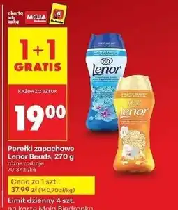 Biedronka Perełki zapachowe gold orchid Lenor oferta