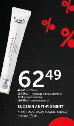 Ziko Dermo EUCERIN ANTI-PIGMENT oferta