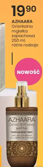 AZHAARA Orientalna mgiełka zapachowa