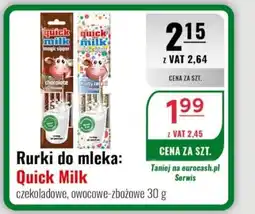 Eurocash Rurki do mleka: quick milk oferta