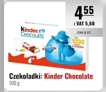 Czekoladki: Kinder Chocolate
