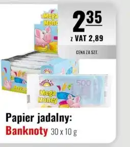 Eurocash Papier jadalny: Banknoty oferta