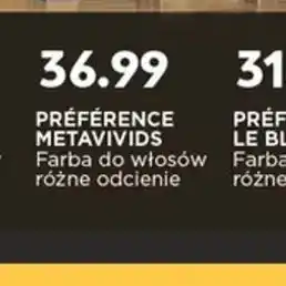Sekret Urody PRÉFÉRENCE METAVIVIDS oferta