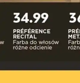 Sekret Urody PREFERENCE RECITAL oferta