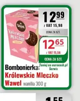 Eurocash Bombonierka Królewskie Mleczko Wawel oferta