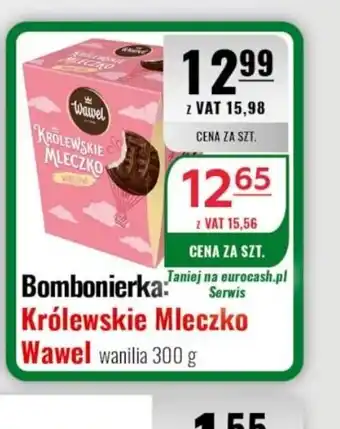 Eurocash Bombonierka Królewskie Mleczko Wawel oferta
