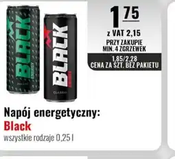 Eurocash Napój energetyczny Black oferta