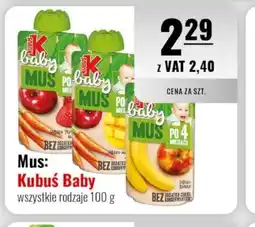 Eurocash Kubuś Baby Mus oferta