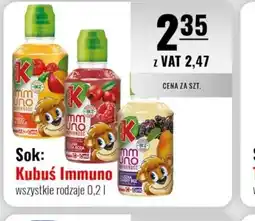 Eurocash Sok Kubuś Immuno oferta