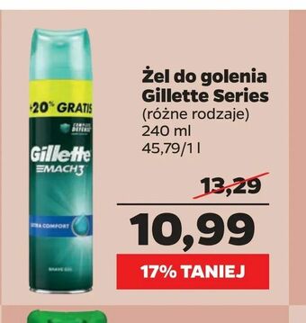 Netto Żel do golenia Gillette Series oferta