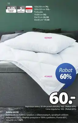 JYSK Kołdra ULVIK oferta