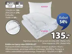 JYSK Kołdra na 4 pory roku VEOFJELLET oferta
