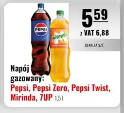 Eurocash Napój gazowany: Pepsi, Pepsi Zero, Pepsi Twist, Mirinda, 7UP oferta