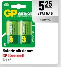Eurocash Baterie alkaiczne GP Greencell oferta