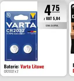 Eurocash Baterie Varta Litowe oferta