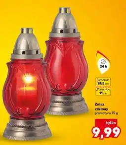 Kaufland Znicz szklany oferta