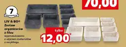 Kaufland LIV & BO Zestaw organizerów z filcu oferta