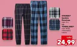 Kaufland OYANDA Spodnie flanelowe oferta