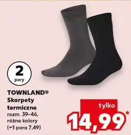 Kaufland TOWNLAND Skarpety termiczne oferta