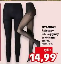 Kaufland OYANDA Rajstopy lub Legginsy termiczne oferta