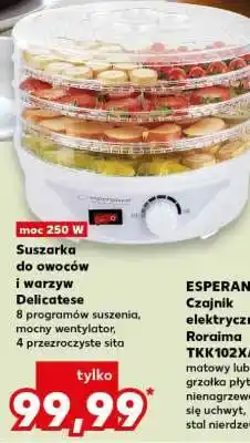 Kaufland Suszarka do owoców i warzyw Delicatese oferta