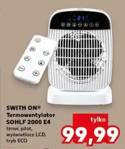 Kaufland SWITH ON Termowentylator SOHLF 2000 E4 oferta