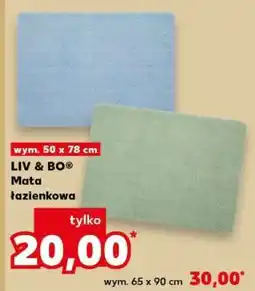 Kaufland LIV & BO Mata łazienkowa oferta
