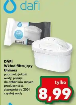 Kaufland DAFI Wkład filtrujący Unimax oferta