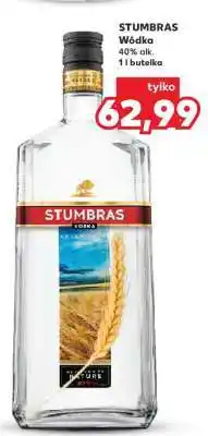 Kaufland STUMBRAS wódka oferta
