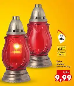 Kaufland Znicz szklany oferta