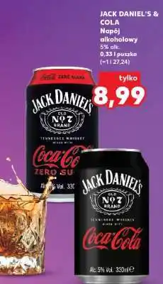 Kaufland JACK DANIEL’S COLA oferta