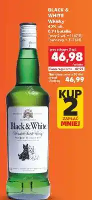 Kaufland BLACK & WHITE Whisky oferta