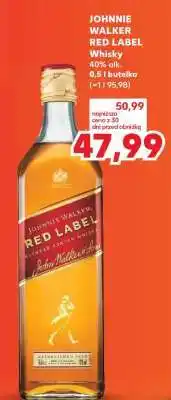 Kaufland JOHNNIE WALKER RED LABEL oferta