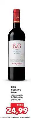 Kaufland B&G RESERVE Wino oferta