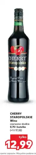 Kaufland CHERRY STAROPOLSKIE oferta