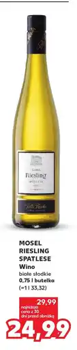 Kaufland MOSEL RIESLING SPÄTLESE oferta