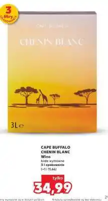 Kaufland CAPE BUFFALO CHENIN BLANC oferta
