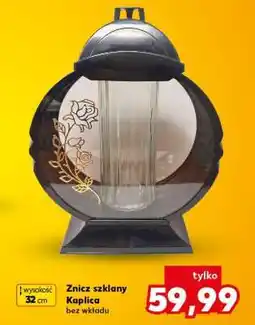 Kaufland Znicz szklany Kaplica oferta