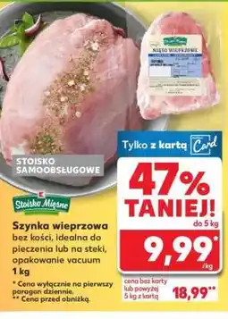 Kaufland Szynka wieprzowa oferta