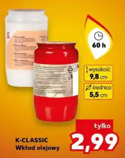 Kaufland K-CLASSIC Wkład olejowy oferta