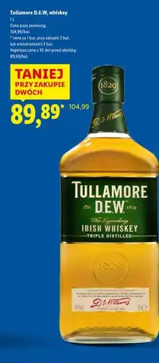 Lidl TULLAMORE D.E.W. Whiskey oferta