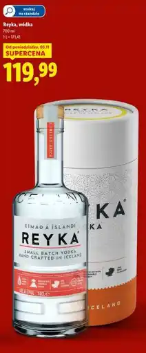 Lidl Reyka, vodka oferta