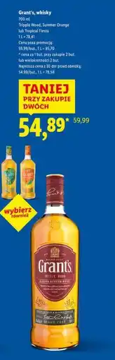 Lidl GRANT'S Whisky oferta