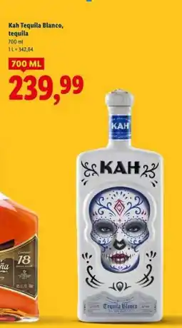 Lidl Kah Tequila Blanco oferta