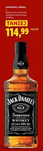 Lidl JACK DANIEL'S Whiskey oferta