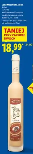 Lidl Latte Macchiato, likier oferta