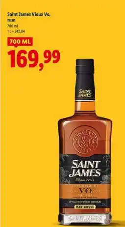 Lidl Saint James Vieux Vo, rum oferta